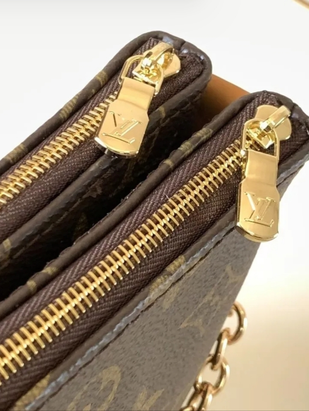 Louis Vuitton Brown Monogram Pochette Accessoire Crossbody Bag (COPY) - Picture 5 of 9